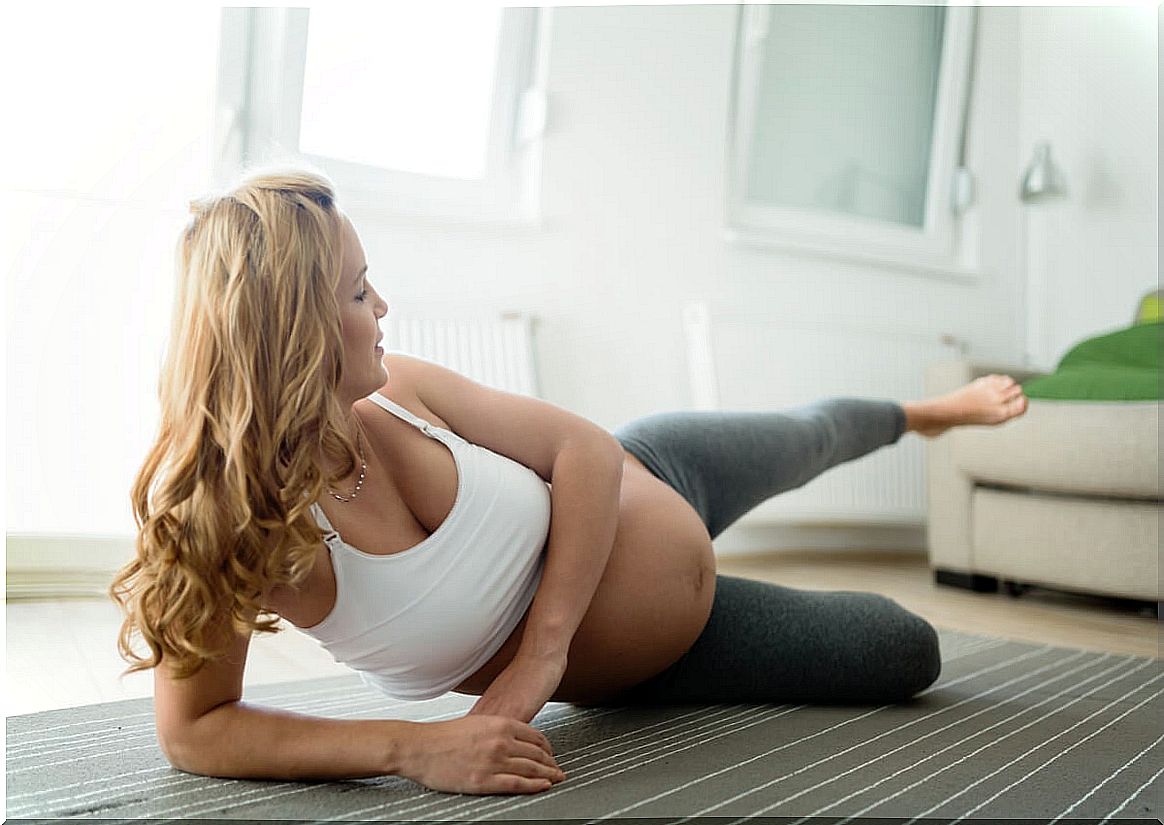 Body balance in pregnancy.