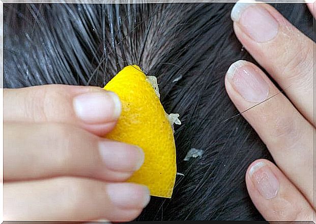 How to combat hair loss with lemon juice?