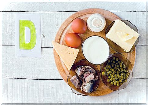 Vitamin D in food