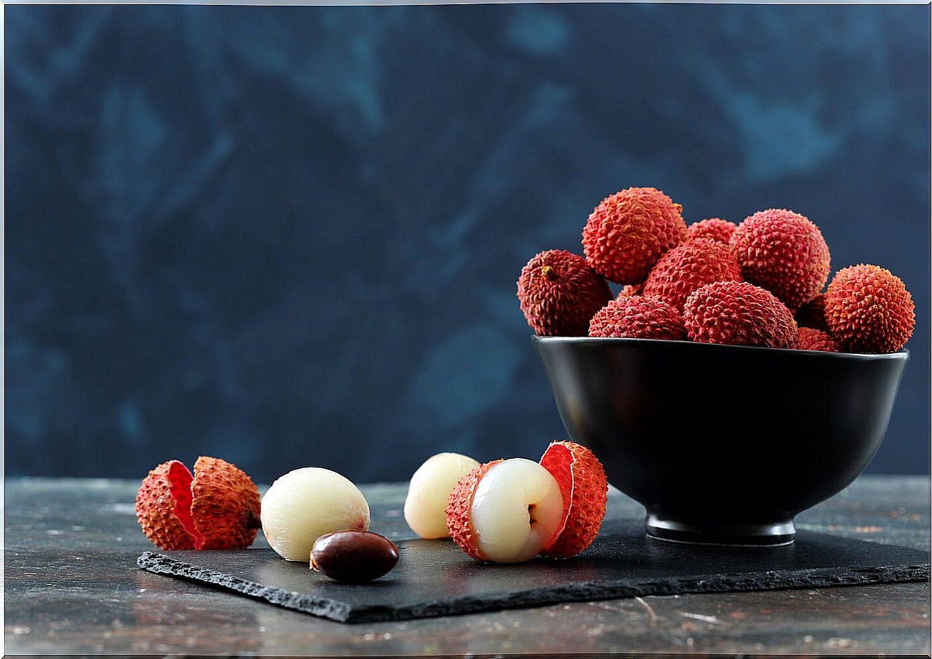 Litchi, exotic fruits